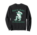 Hold Partner Im Overstimulated Sweatshirt - Custom Art Print Men Women - T-Shirt, Sweatshirt, Hoodie