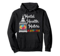 Mental Health Matters End Stigma Hoodie - Minimalist Print for Adults - T-Shirt, Sweatshirt, Hoodie