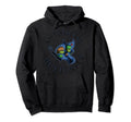 Anti Social Butterfly Hoodie - Graphic Print Unisex - T-Shirt, Sweatshirt, Hoodie