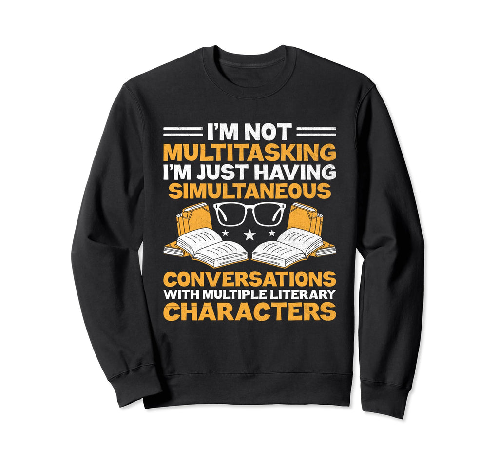 Literature Teacher School Teacher Sweatshirt - Custom Art Print for Adults - T-Shirt, Sweatshirt, Hoodie