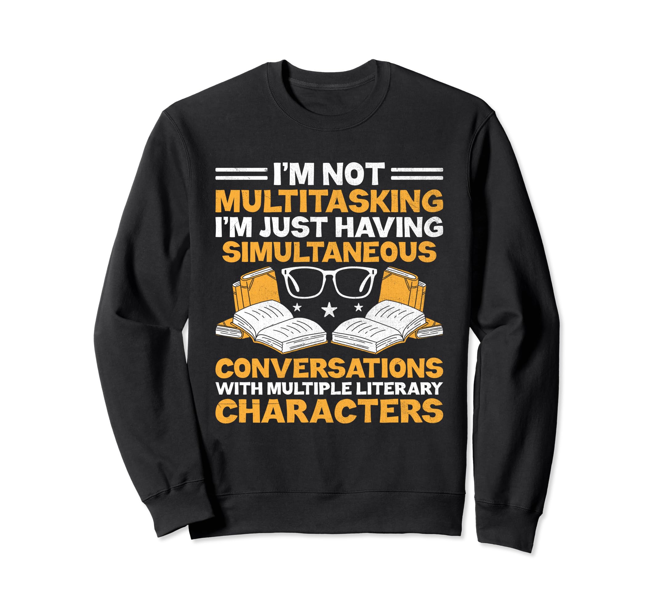 Literature Teacher School Teacher Sweatshirt - Custom Art Print for Adults - T-Shirt, Sweatshirt, Hoodie