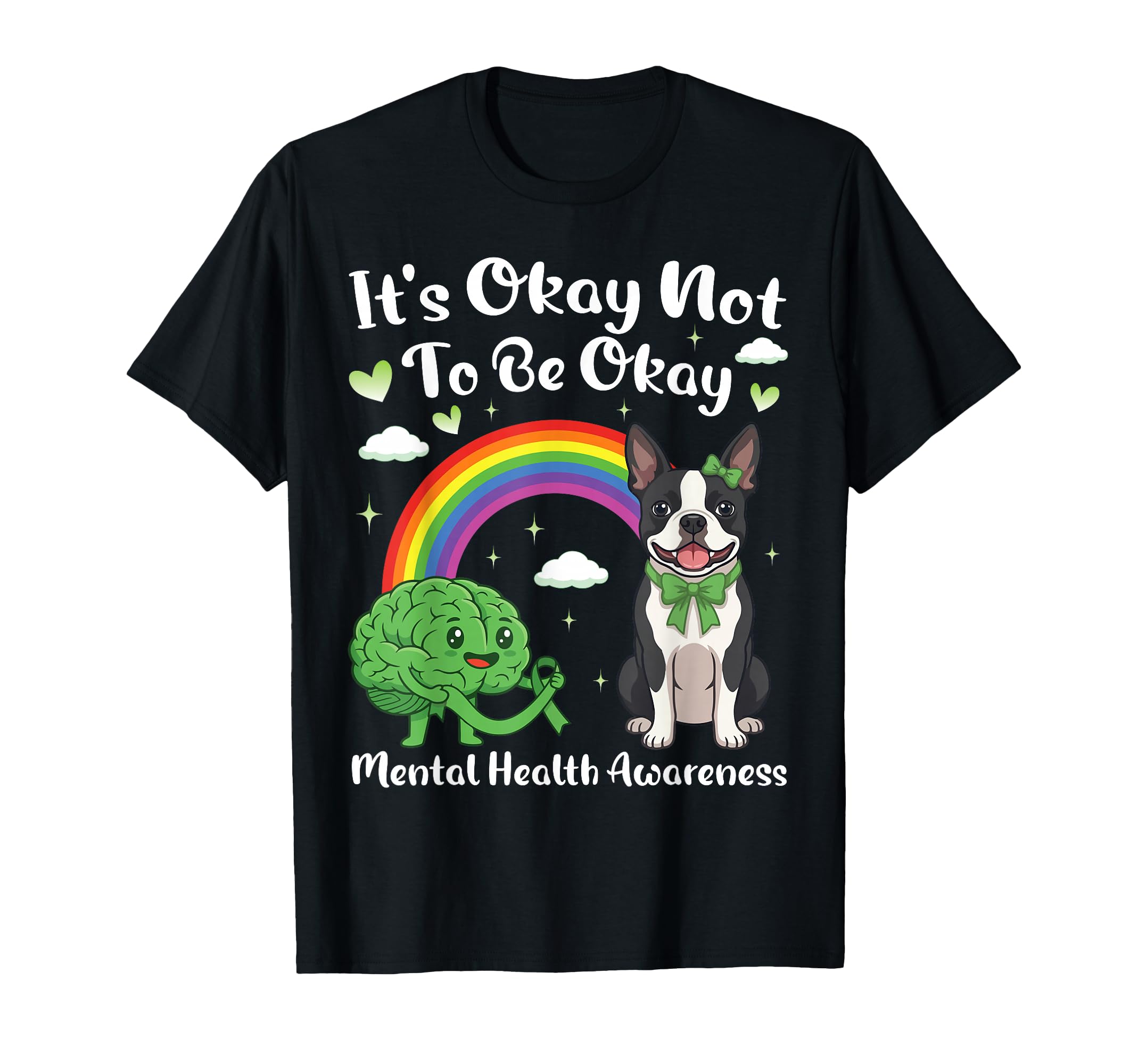 Its Okay Not To Be Mental Health T-Shirt - Aesthetic Graphic for Adults - T-Shirt, Sweatshirt, Hoodie