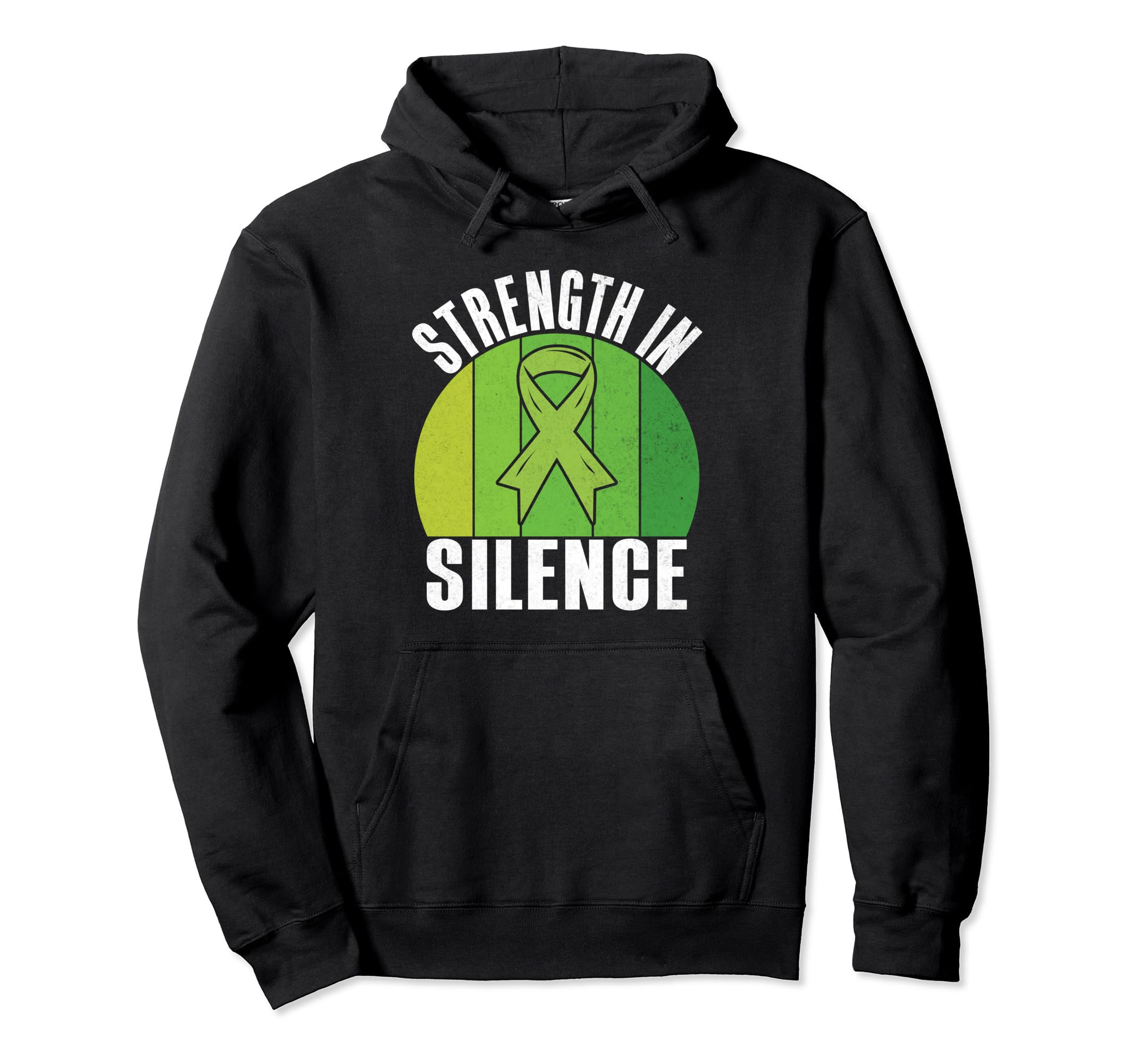 Strength Silence Mental Health Hoodie - Streetwear Style for Adults - T-Shirt, Sweatshirt, Hoodie