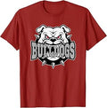 Bulldogs Mascot Back to School Team Spirit T-Shirt Unisex T-shirt, Sweatshirt, Hoodie, Long Sleeve Tee - T-Shirt, Sweatshirt, Hoodie