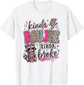 Funny Kinda Boujee Kinda Broke Cute Sarcastic Raccoon T-Shirt Unisex T-shirt, Sweatshirt, Hoodie, Long Sleeve Tee - T-Shirt, Sweatshirt, Hoodie