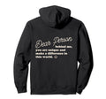 Dear Person Behind Me You Are Enough Hoodie - Novelty Apparel Unisex - T-Shirt, Sweatshirt, Hoodie