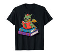 Dragon Books Reading T-Shirt - Fun Novelty Design Unisex - T-Shirt, Sweatshirt, Hoodie