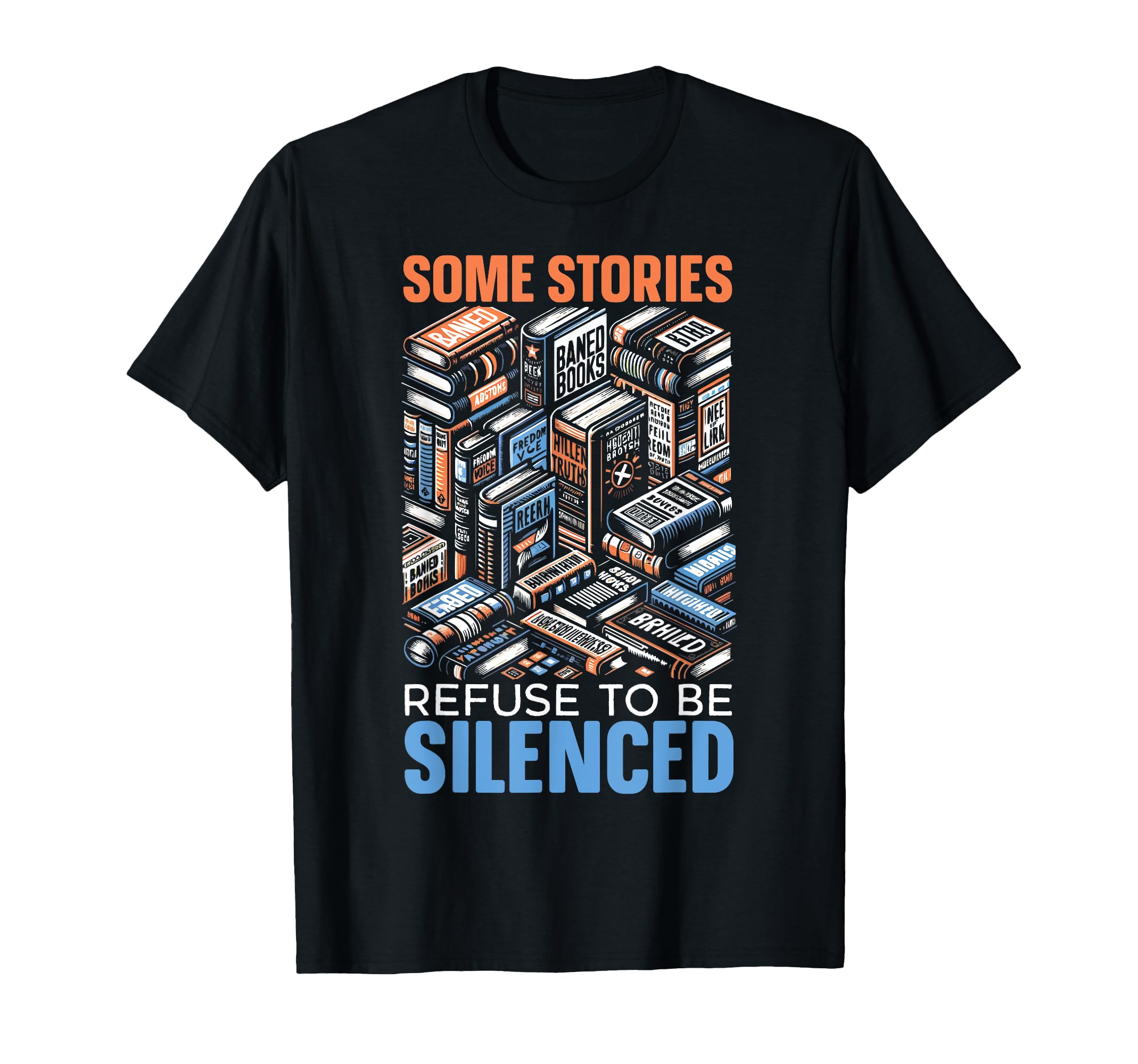 Read Banned Books Bookworm Book Lover T-Shirt - Trendy Graphic for Adults - T-Shirt, Sweatshirt, Hoodie