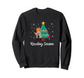 Reading Season Reindeer Bookworm Sweatshirt - Aesthetic Graphic for Adults - T-Shirt, Sweatshirt, Hoodie