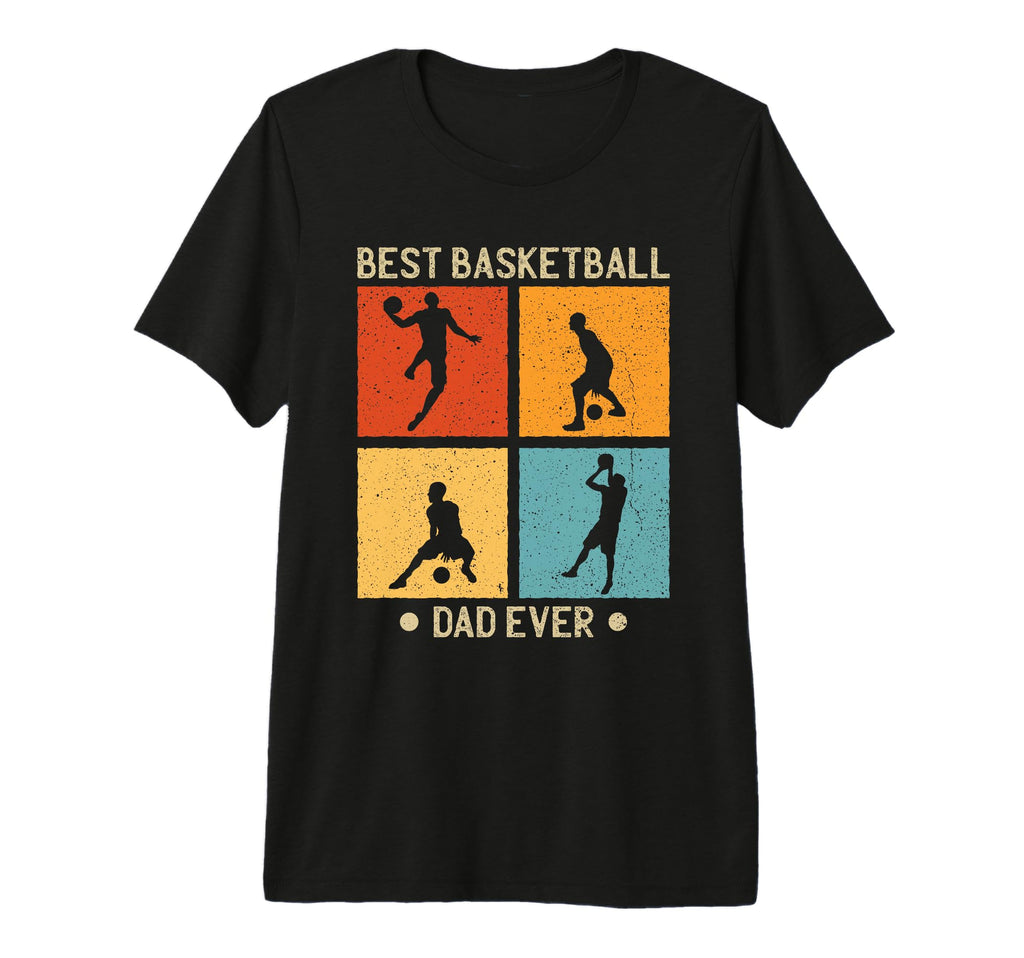 Fathers Day Best Basketball Dad Ever T-Shirt - Trendy Graphic for Adults - T-Shirt, Sweatshirt, Hoodie