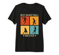 Fathers Day Best Basketball Dad Ever T-Shirt - Trendy Graphic for Adults - T-Shirt, Sweatshirt, Hoodie