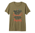 Registered Nursing Night Worker Not T-Shirt - Trendy Graphic for Adults - T-Shirt, Sweatshirt, Hoodie