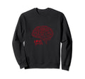 Be Kind To Your Mind Love Sweatshirt - Fun Novelty Design Men Women - T-Shirt, Sweatshirt, Hoodie