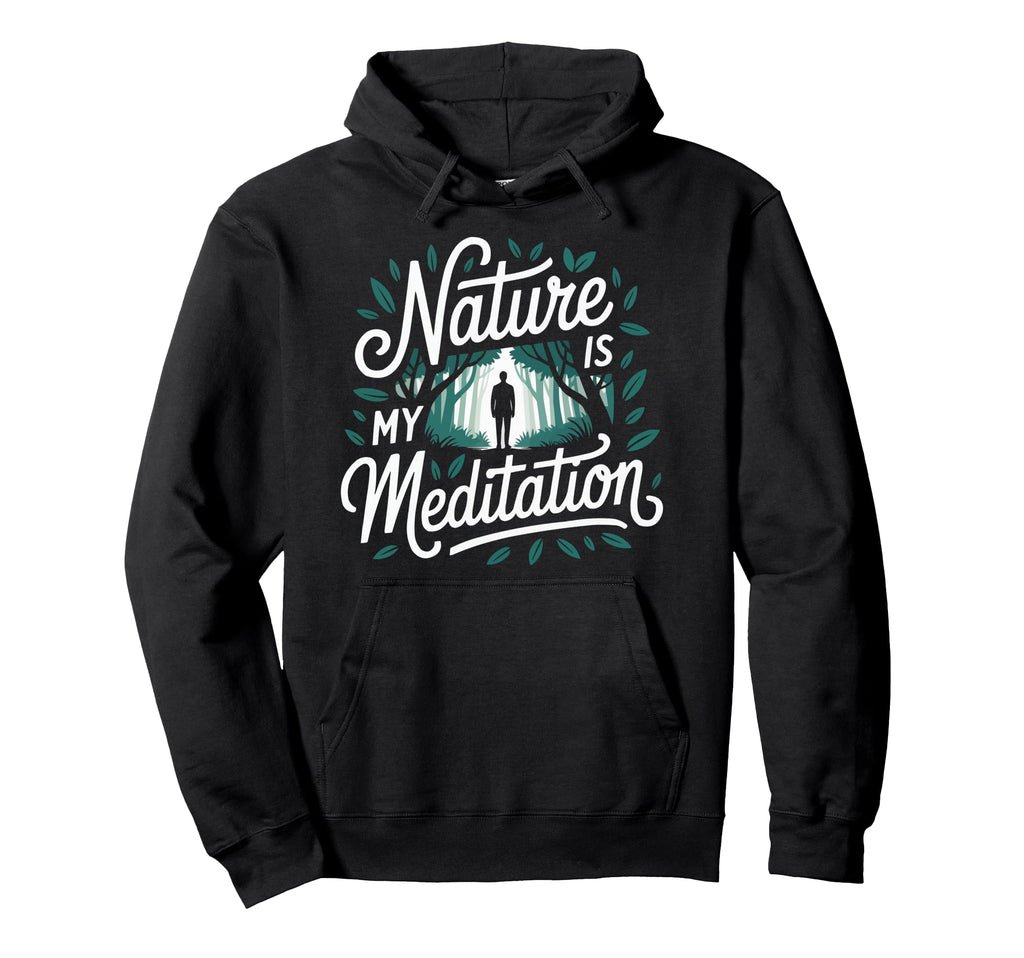 Shinrin Yoku Nature Therapy Tree Hoodie - Unique Graphic for Adults - T-Shirt, Sweatshirt, Hoodie