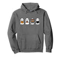 Ghost Halloween Teacher Reading Hoodie - Casual Everyday Wear for Adults - T-Shirt, Sweatshirt, Hoodie