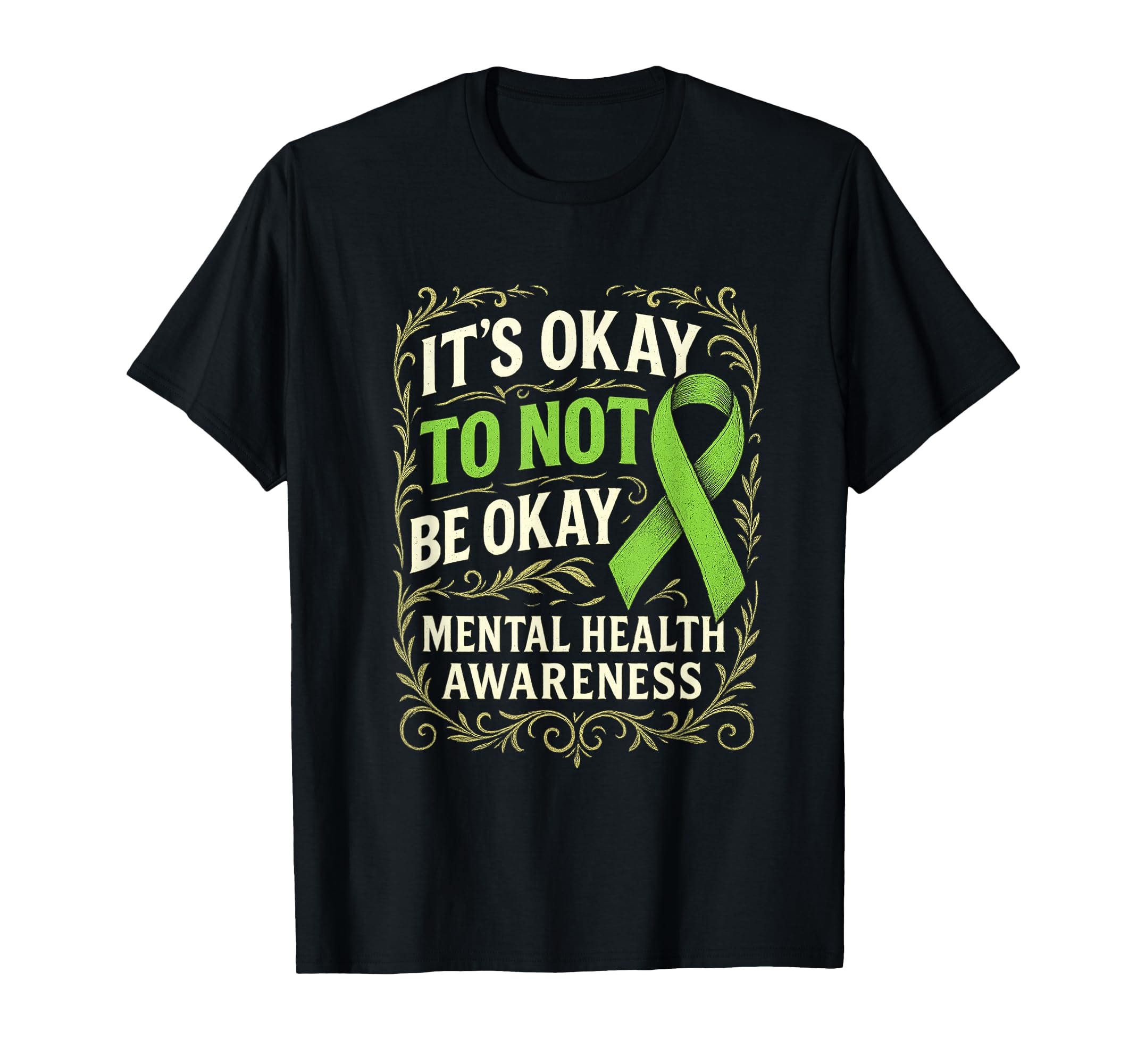 Its Okay To Not Be Okay Awareness T-Shirt - Minimalist Print for Adults - T-Shirt, Sweatshirt, Hoodie