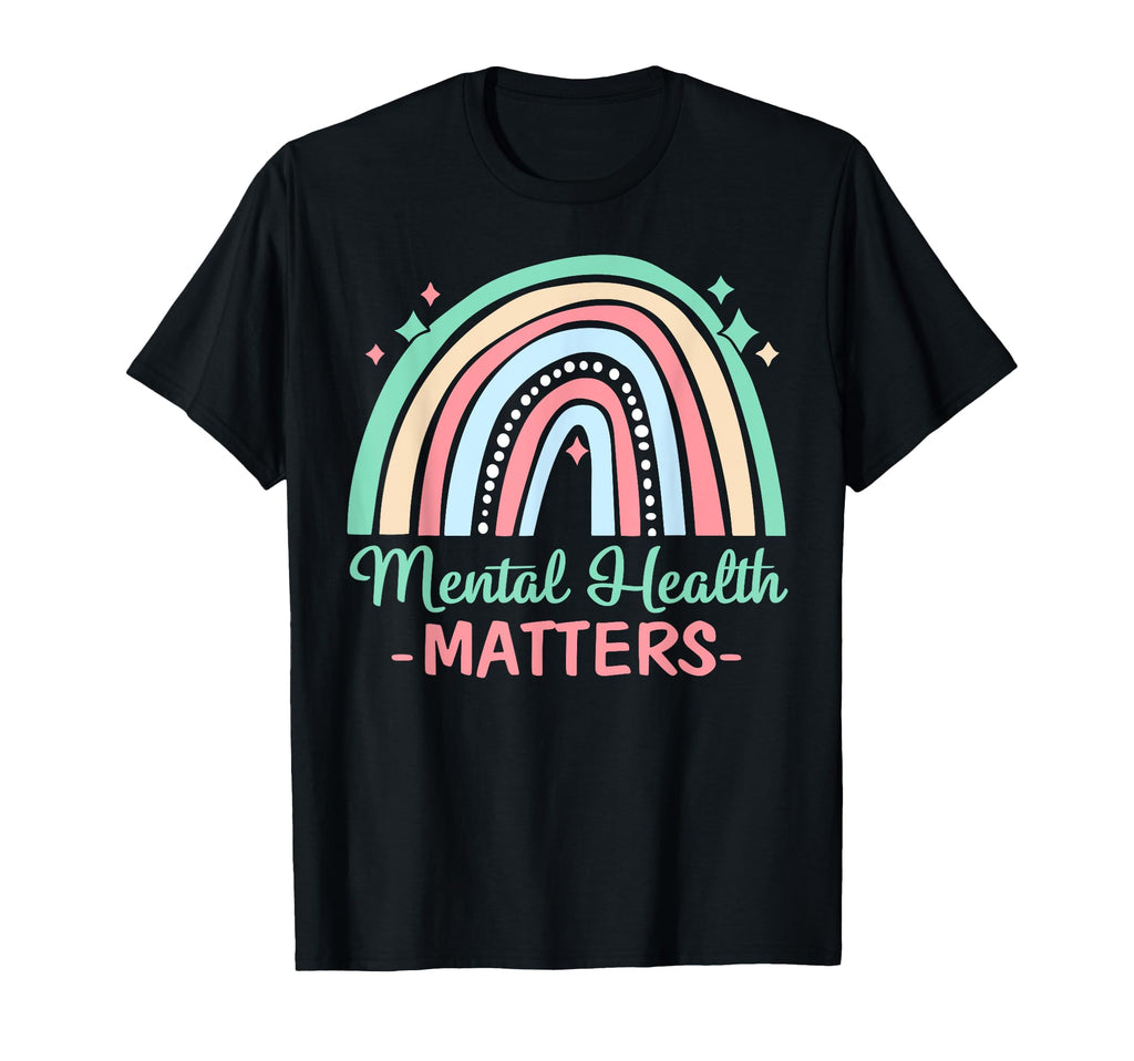 Mental Health Matters Brain Illness T-Shirt - Aesthetic Graphic for Adults - T-Shirt, Sweatshirt, Hoodie