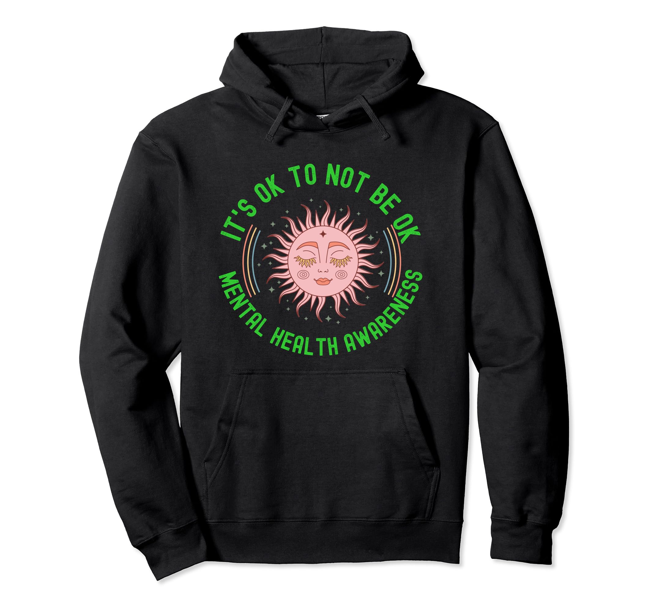 Its Okay To Not Be Okay Mental Health Hoodie - Unique Graphic for Adults - T-Shirt, Sweatshirt, Hoodie