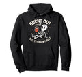 Burnt Out But Trying My Best Hoodie - Aesthetic Graphic for Adults - T-Shirt, Sweatshirt, Hoodie