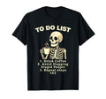 Skull Drink Coffee Avoid Slapping T-Shirt - Unique Graphic Men Women - T-Shirt, Sweatshirt, Hoodie