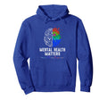 End Stigma Mental Health Matters Tie Hoodie - Streetwear Style Men Women - T-Shirt, Sweatshirt, Hoodie