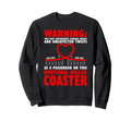 Warning Emotional Roller Coaster Sweatshirt - Streetwear Style for Adults - T-Shirt, Sweatshirt, Hoodie