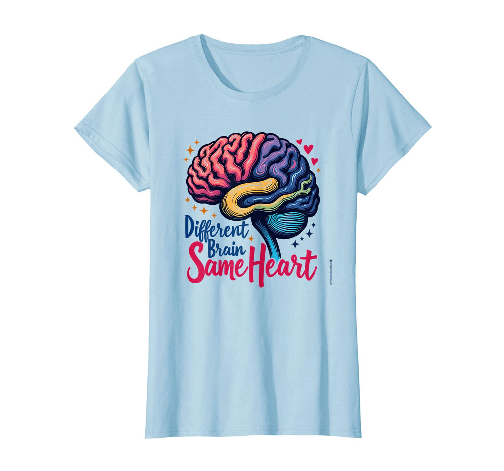Adhd Awareness Different Brain Same T-Shirt - Minimalist Print for Adults - T-Shirt, Sweatshirt, Hoodie