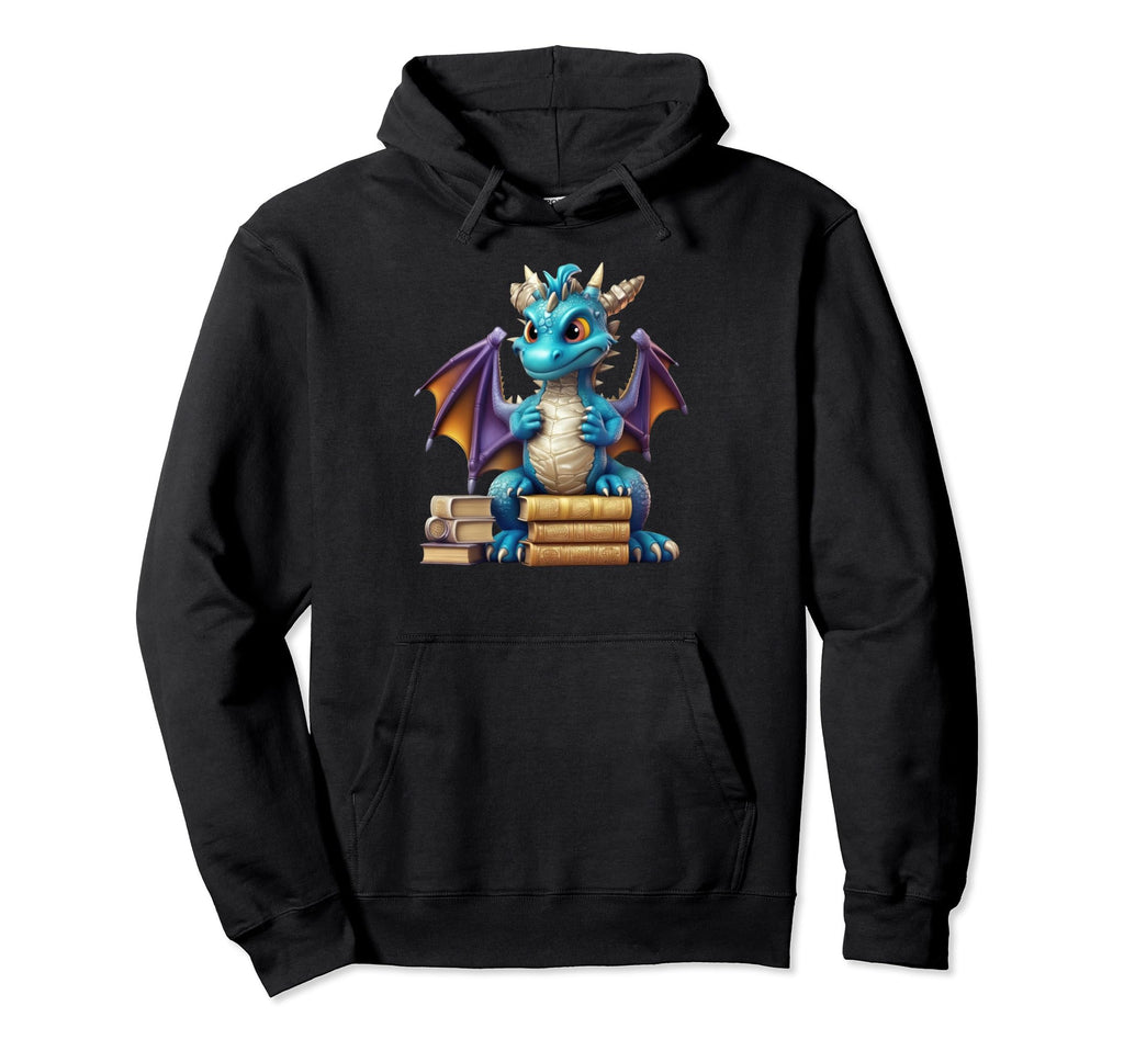 Chinese Year Dragon Dragon Books Hoodie - Streetwear Style for Adults - T-Shirt, Sweatshirt, Hoodie