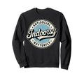 Indoorsy Antisocial Butterfly Sweatshirt - Minimalist Print for Adults - T-Shirt, Sweatshirt, Hoodie