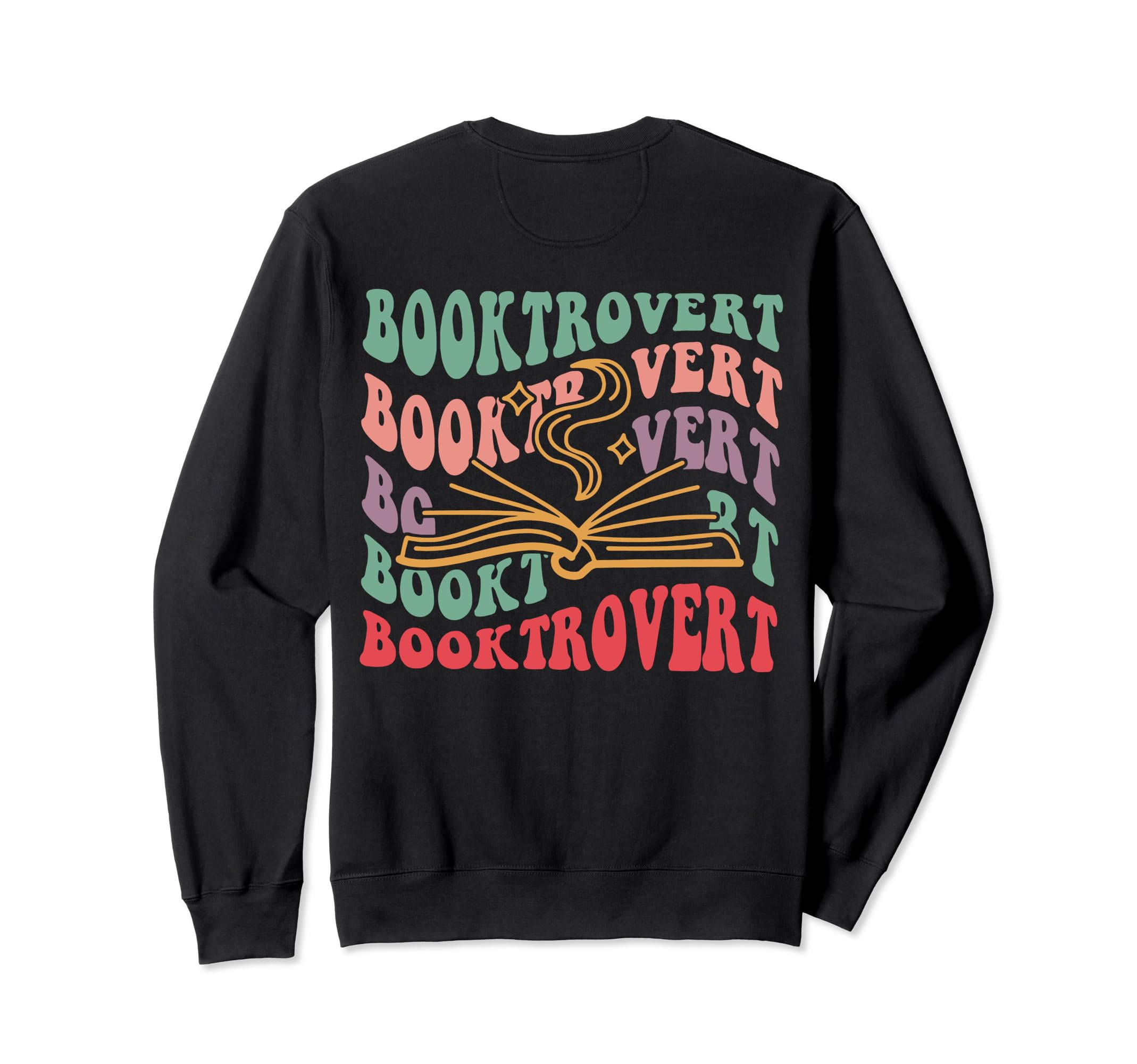 Booktrovert Anti Social Book Club Sweatshirt - Aesthetic Graphic Unisex - T-Shirt, Sweatshirt, Hoodie