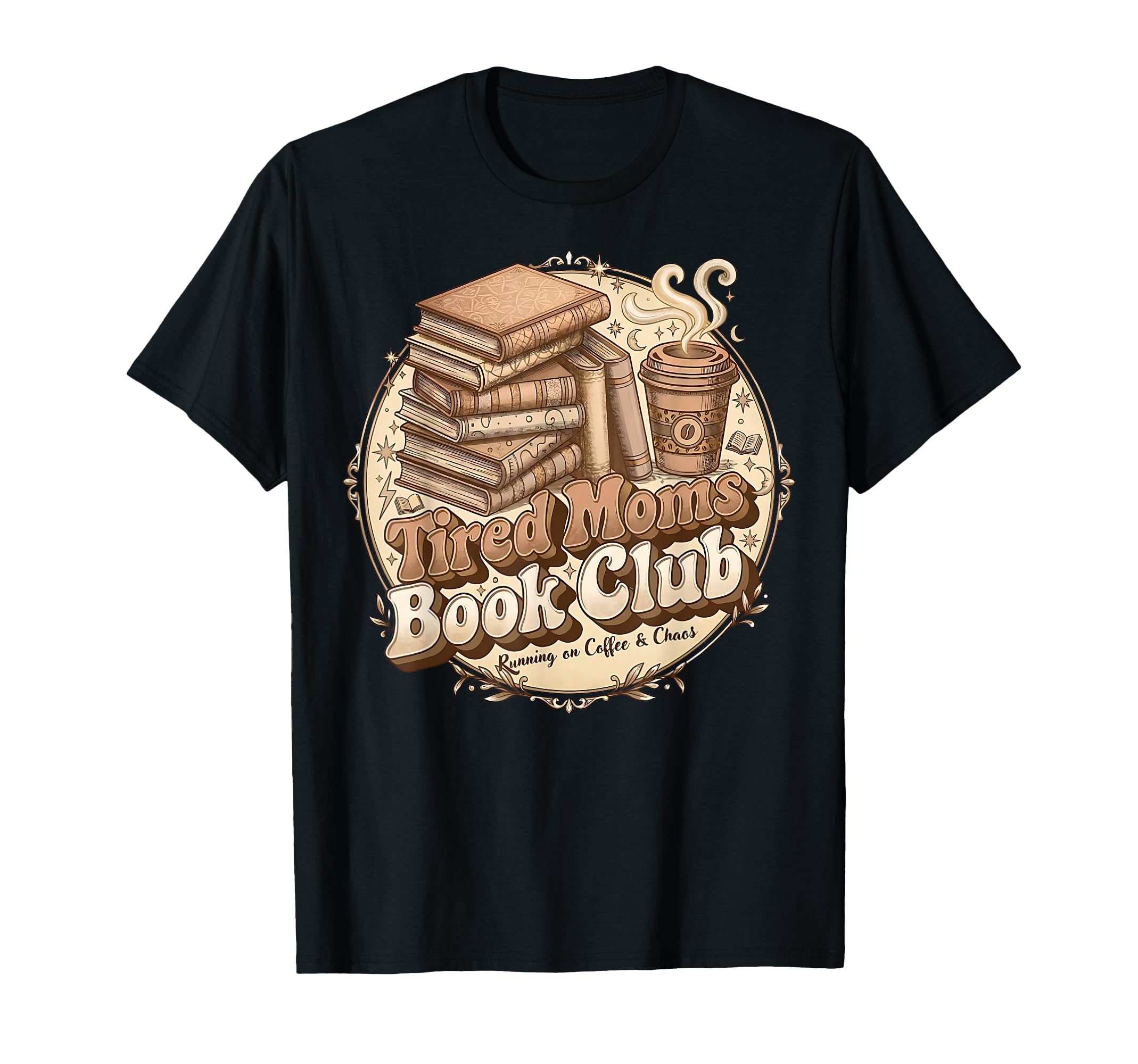 Tired Moms Book Club Bookish Booktrovert T-Shirt - Minimalist Print Unisex - T-Shirt, Sweatshirt, Hoodie