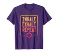 Inhale Exhale Repeat Meditation T-Shirt - Trendy Graphic Unisex - T-Shirt, Sweatshirt, Hoodie