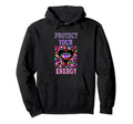 Protect Your Energy Evil Eye Hoodie - Custom Art Print for Adults - T-Shirt, Sweatshirt, Hoodie