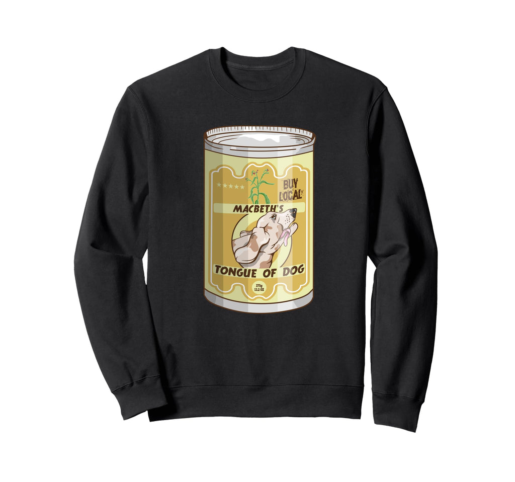 Witch Spell Tongue Dog Sweatshirt - Custom Art Print for Adults - T-Shirt, Sweatshirt, Hoodie