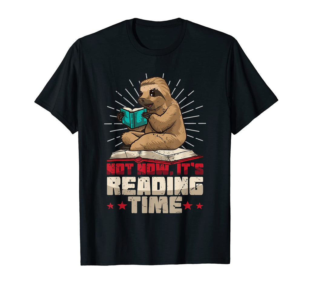 Book Reader Funny Sloth Bookworm T-Shirt - Aesthetic Graphic Men Women - T-Shirt, Sweatshirt, Hoodie