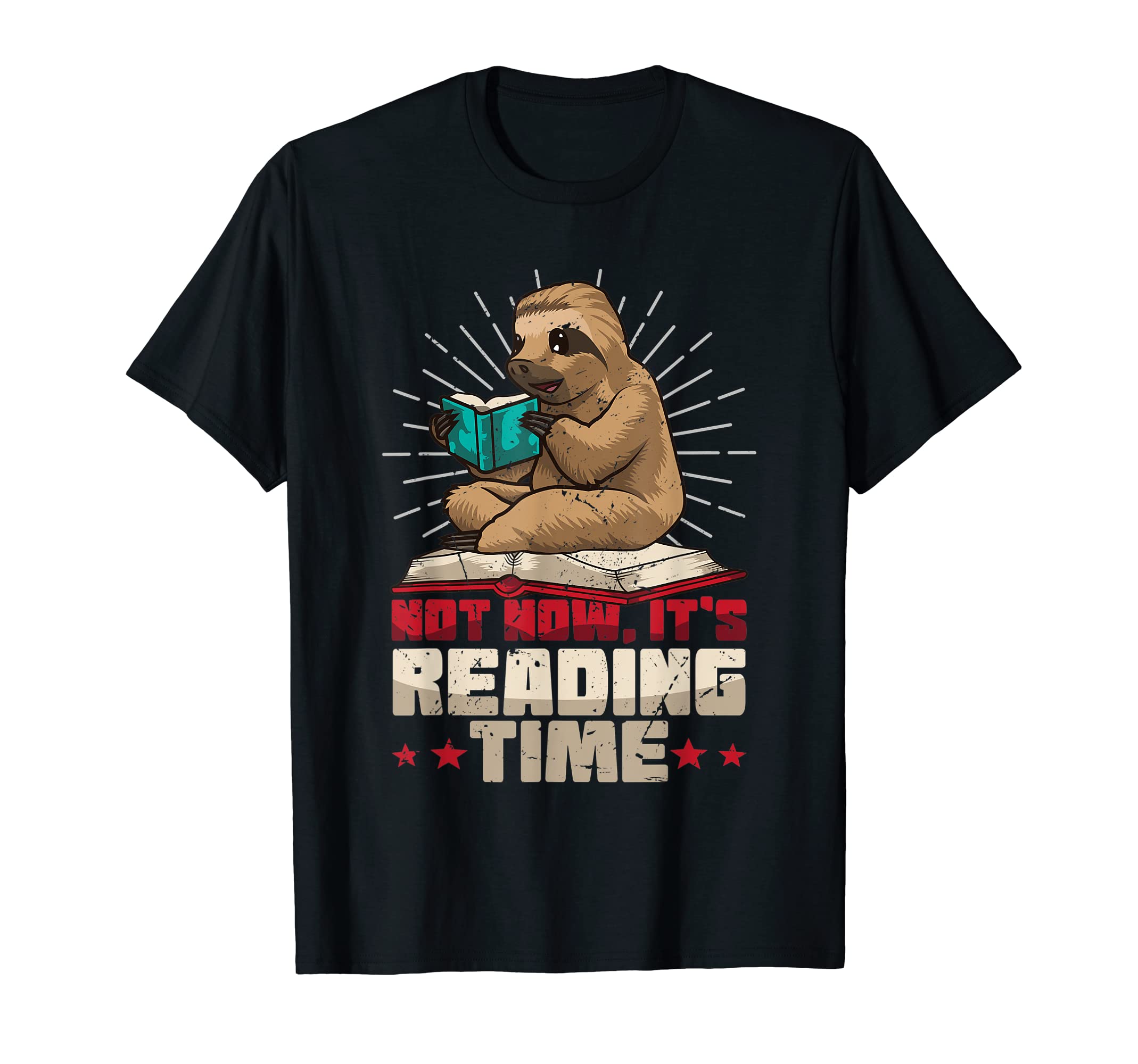 Book Reader Funny Sloth Bookworm T-Shirt - Aesthetic Graphic Men Women - T-Shirt, Sweatshirt, Hoodie