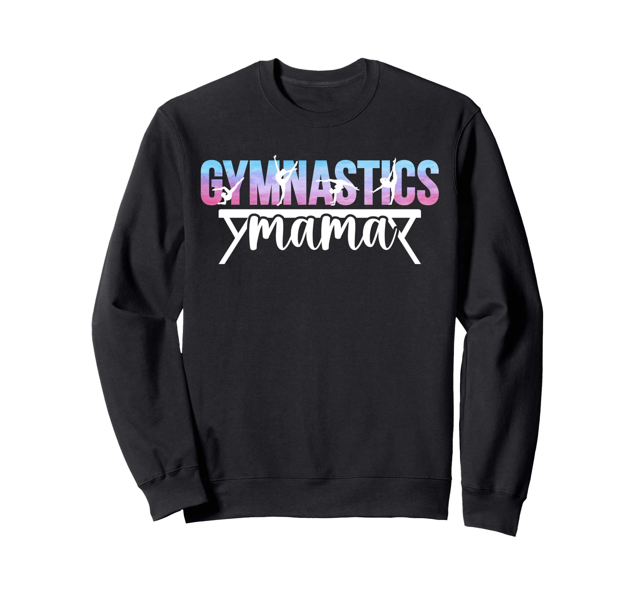 Gymnast Mom Mothers Day Womens Sweatshirt - Trendy Graphic for Adults - T-Shirt, Sweatshirt, Hoodie