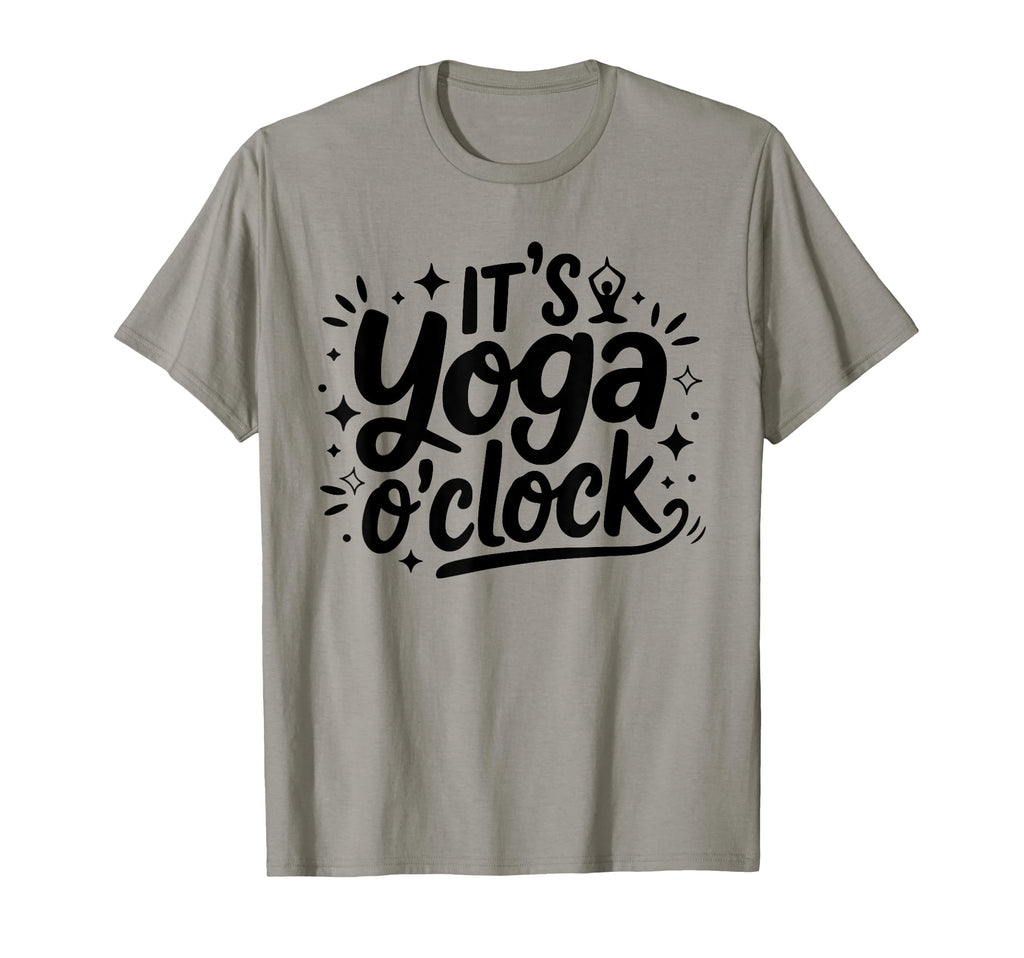 Its Yoga Oclock Mindfulness Relaxation T-Shirt - Custom Art Print Unisex - T-Shirt, Sweatshirt, Hoodie
