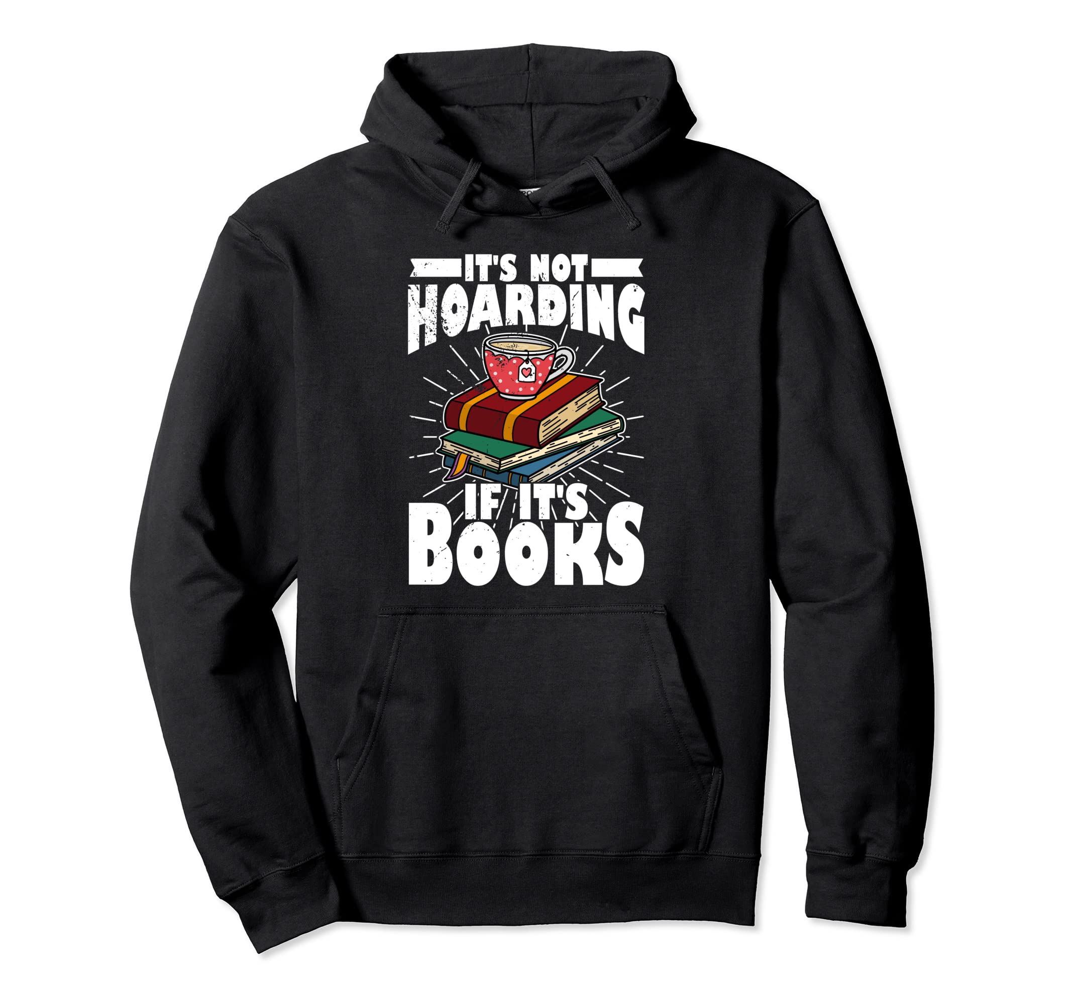 Book Book Bookworm Literature Teacher Hoodie - Trendy Graphic for Adults - T-Shirt, Sweatshirt, Hoodie