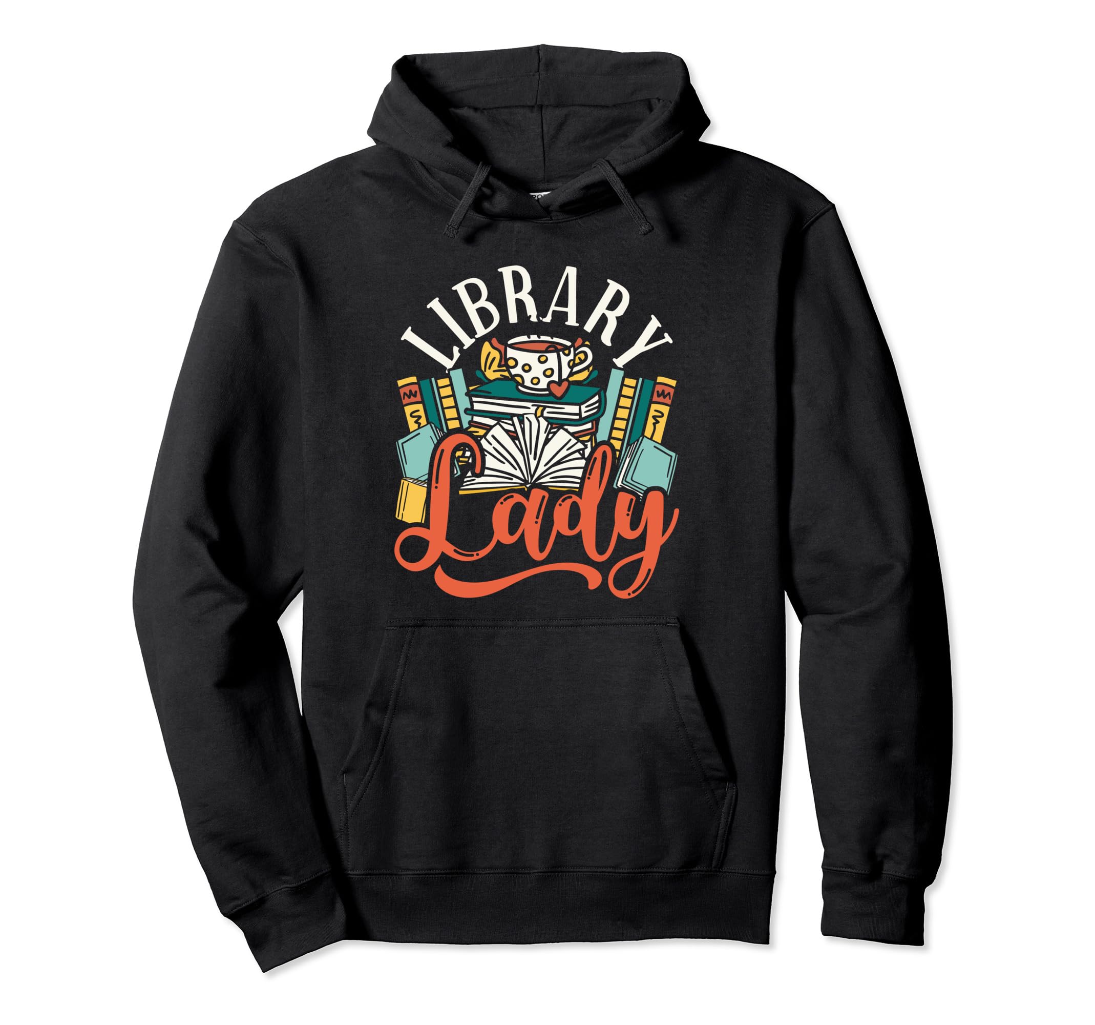 Library Assistant Library Lady Bibliophile Hoodie - Streetwear Style Unisex - T-Shirt, Sweatshirt, Hoodie