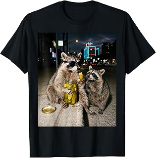 Funny Raccoons Eating Pickles Raccoon Meme Men Women Kids T-Shirt Unisex T-shirt, Sweatshirt, Hoodie, Long Sleeve Tee - T-Shirt, Sweatshirt, Hoodie