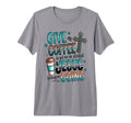 Give Me Coffee To Get Me Started And Jesus T-Shirt - Unique Graphic Unisex - T-Shirt, Sweatshirt, Hoodie