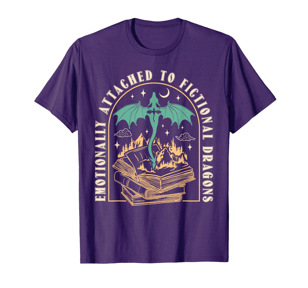 Emotionally Attached To Fictional T-Shirt - Fun Novelty Design for Adults - T-Shirt, Sweatshirt, Hoodie