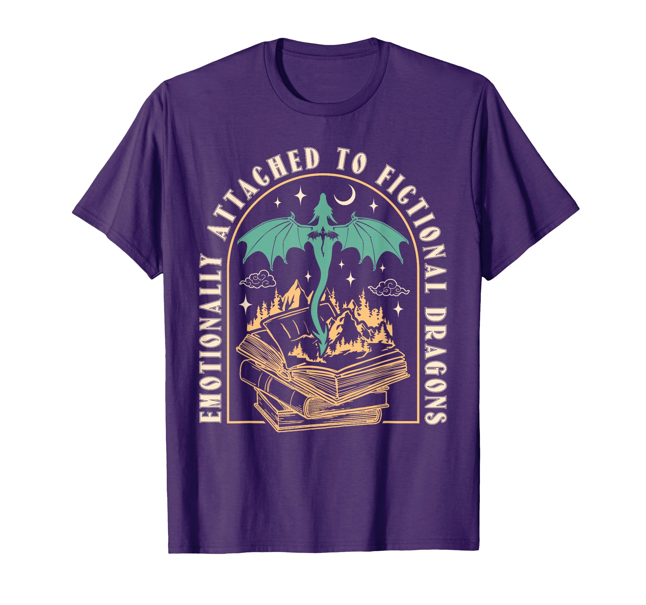 Emotionally Attached To Fictional T-Shirt - Fun Novelty Design for Adults - T-Shirt, Sweatshirt, Hoodie