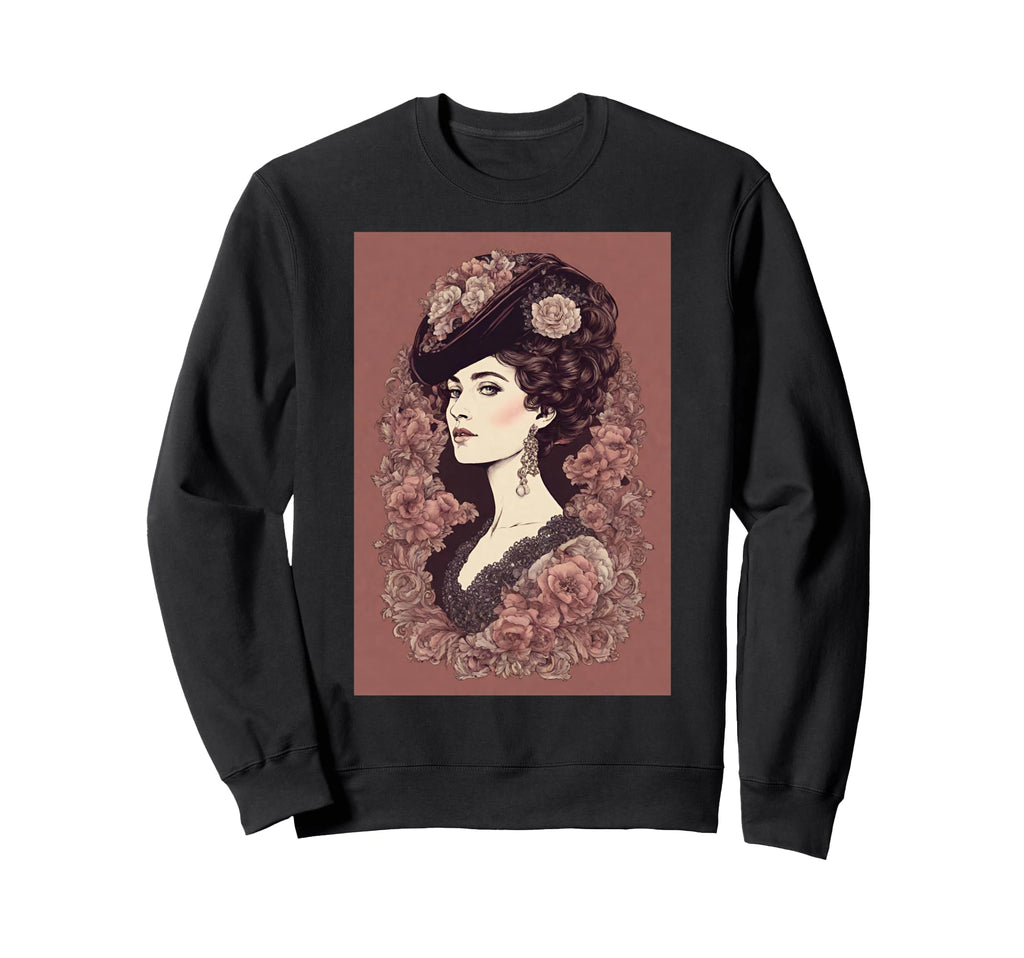 Anna Karenina Tolstoy Portrait Sweatshirt - Graphic Print Men Women - T-Shirt, Sweatshirt, Hoodie