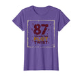 87 And Living Plot Twist Birthday T-Shirt - Streetwear Style for Adults - T-Shirt, Sweatshirt, Hoodie