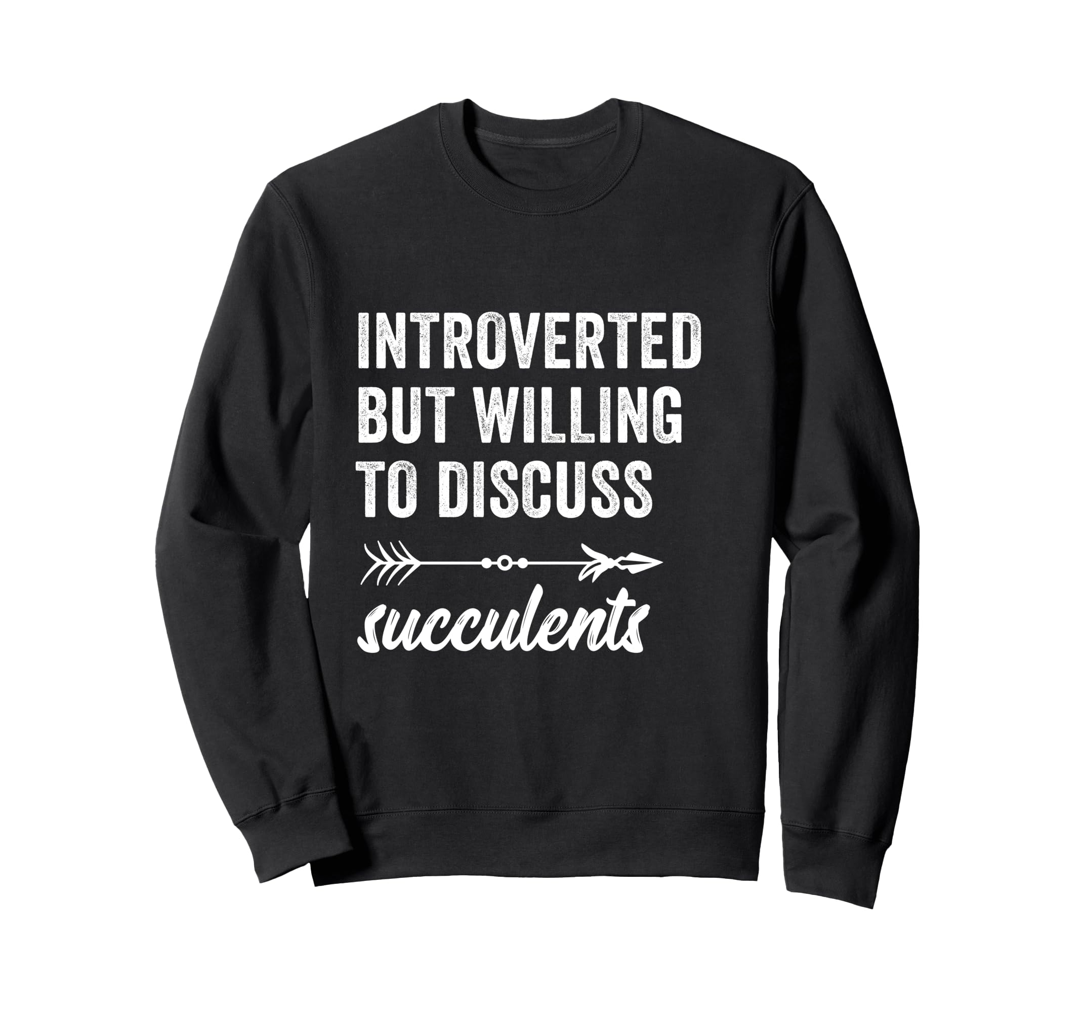 Introverted But Willing To Sweatshirt - Aesthetic Graphic for Adults - T-Shirt, Sweatshirt, Hoodie