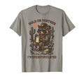 Raccoon Cowboy Funny Overstimulated T-Shirt - Novelty Apparel Unisex - T-Shirt, Sweatshirt, Hoodie