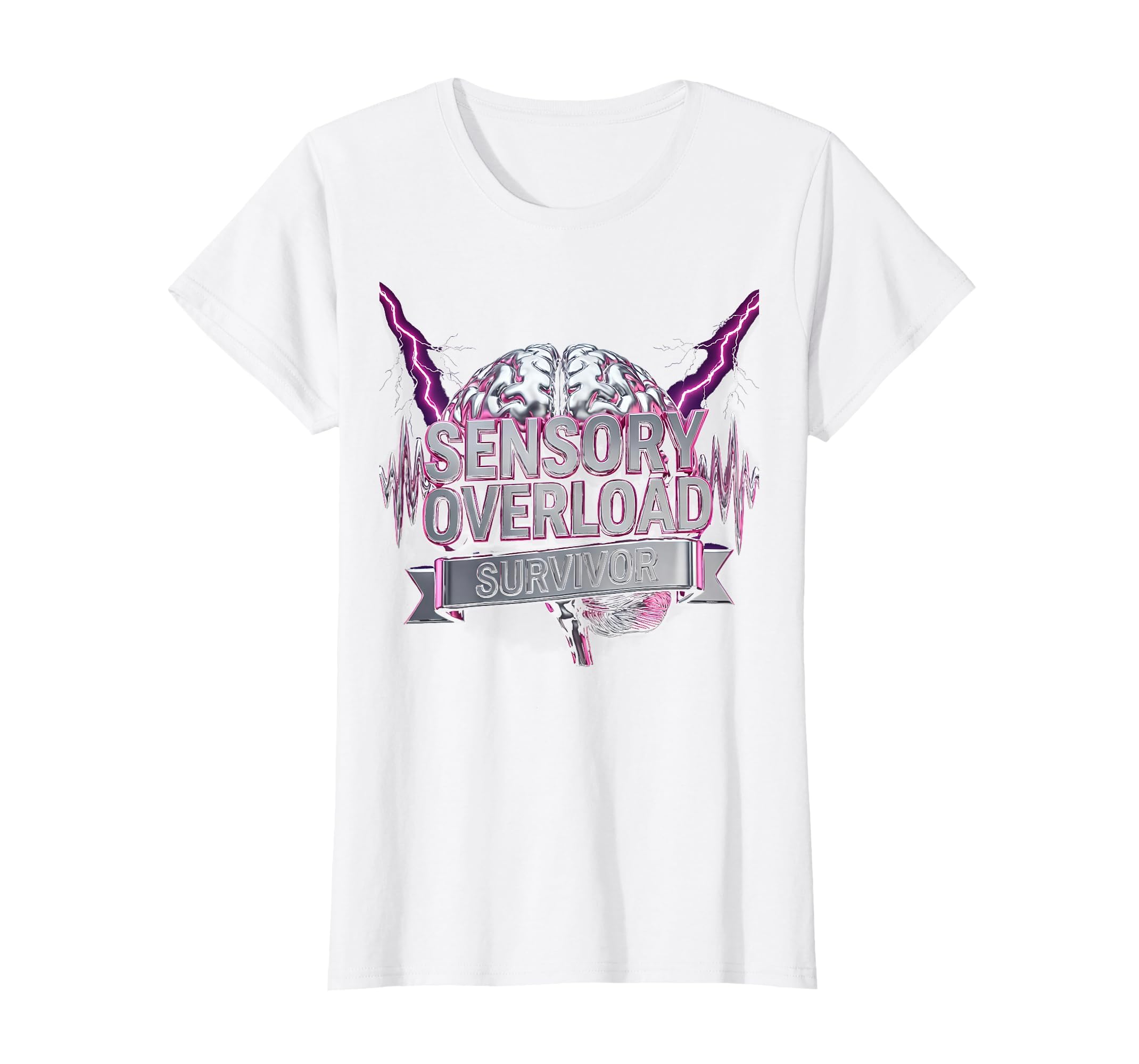Sensory Overload Survivor T-Shirt - Streetwear Style Men Women - T-Shirt, Sweatshirt, Hoodie