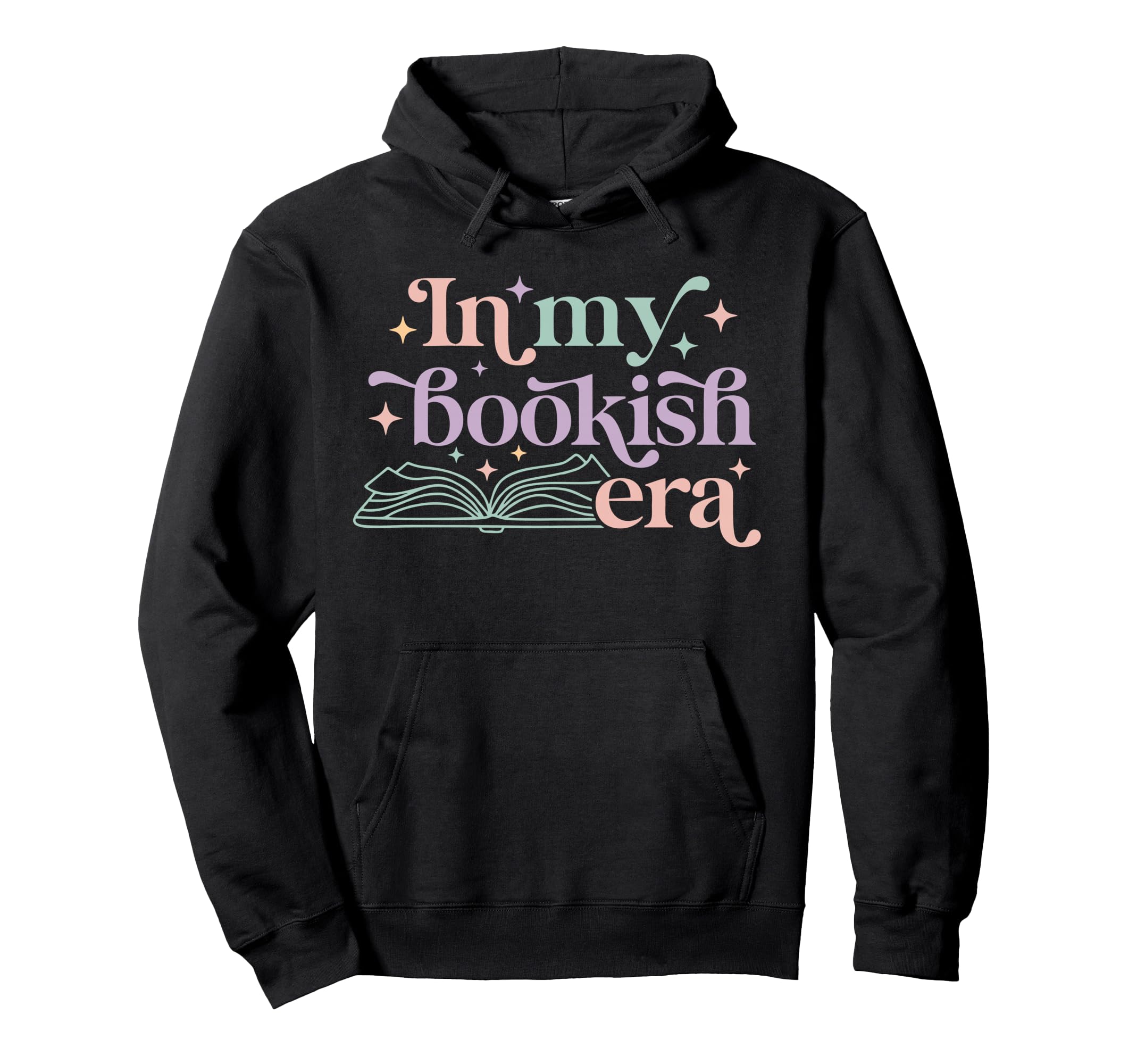 My Bookish Era Book Lover Hoodie - Graphic Print Men Women - T-Shirt, Sweatshirt, Hoodie
